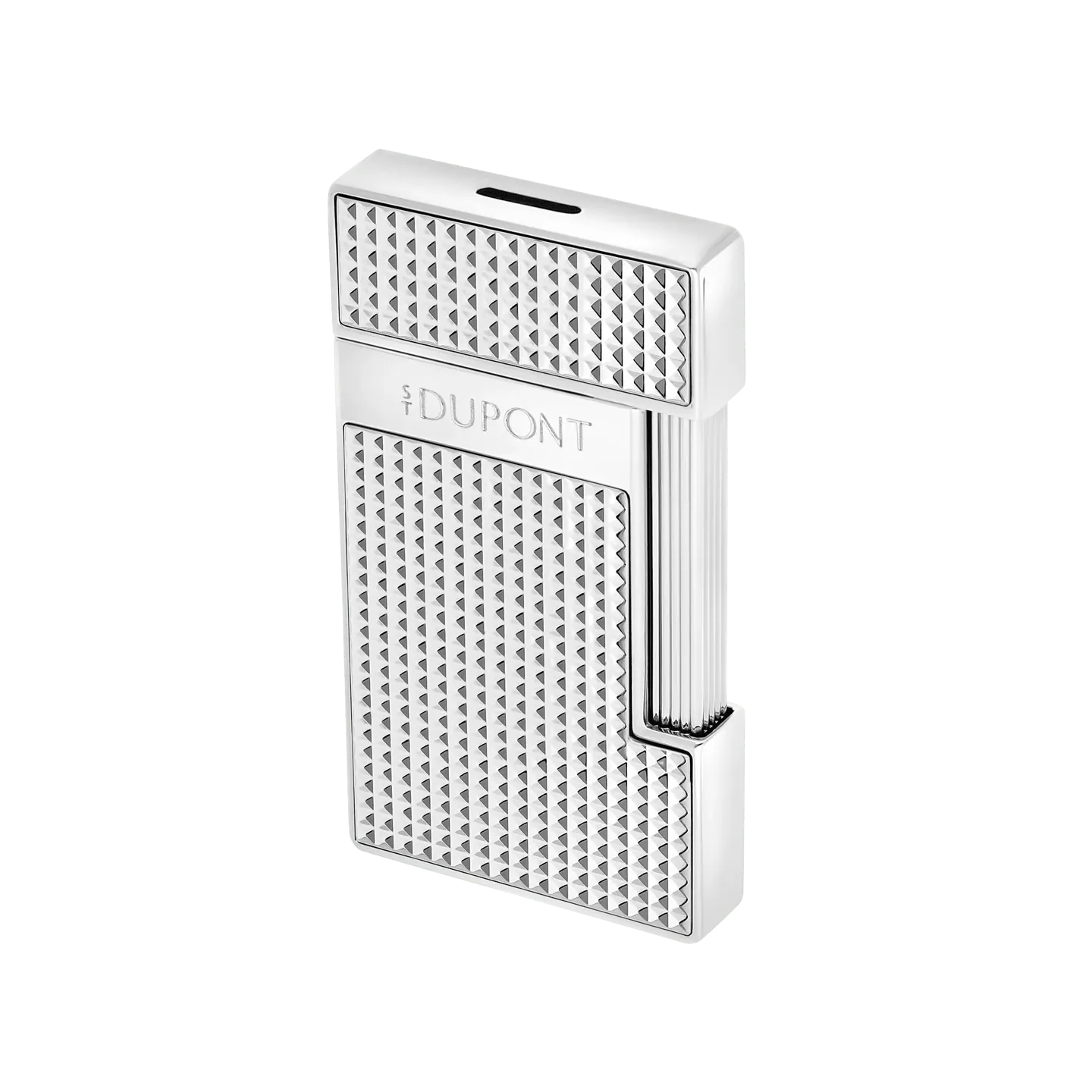 S.T. Dupont Slimmy Chrome Diamond Head Lighter