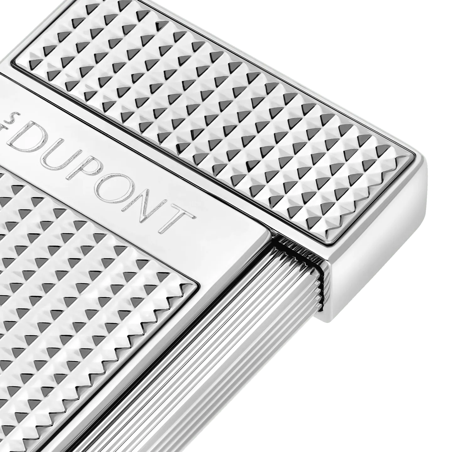 S.T. Dupont Slimmy Chrome Diamond Head Lighter