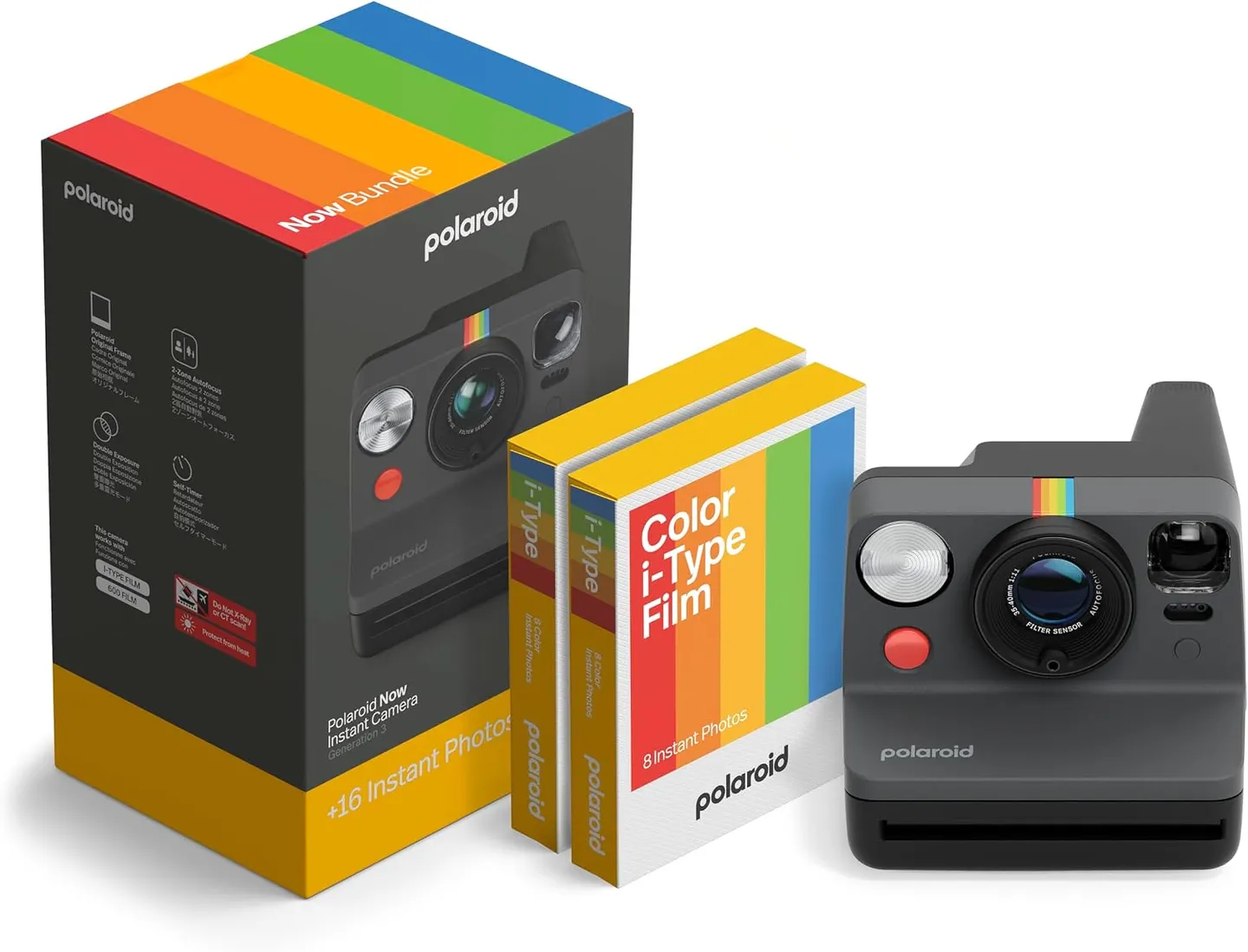 Polaroid Now 3rd Generation I-Type Instant Camera